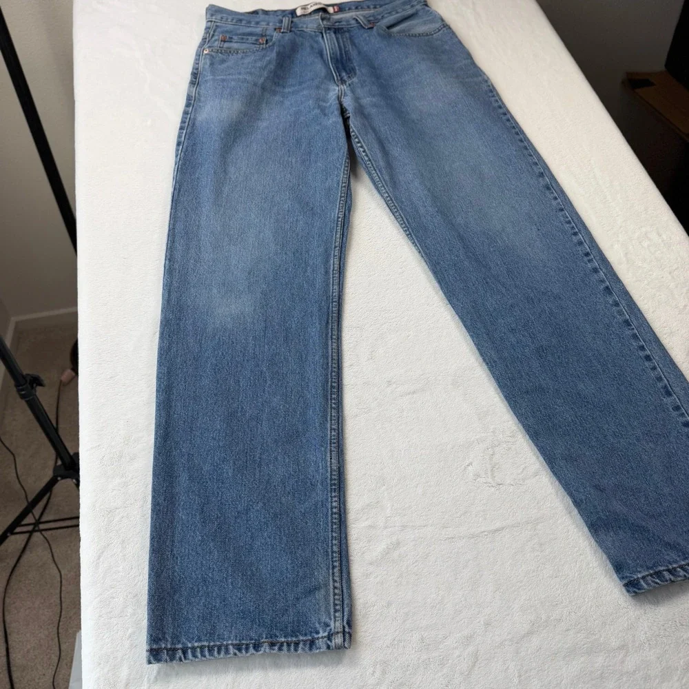 Levi's 550 Relaxed Fit Jeans Mens 34x34 Blue Good Medium Wash Denim
